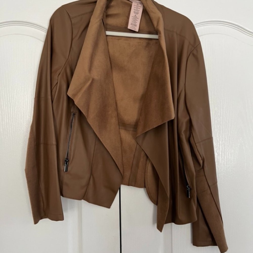 Faux Leather Jacker